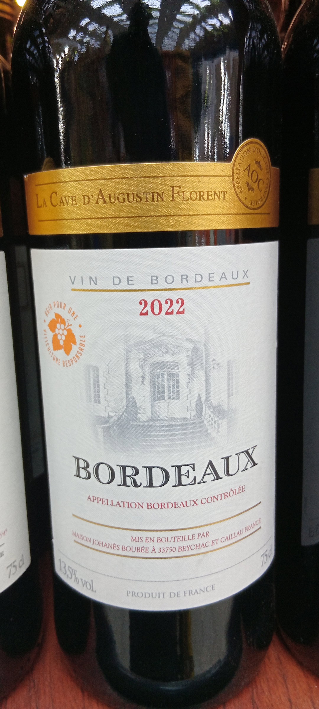 Aug. Flob. Bord. Rouge 750ml