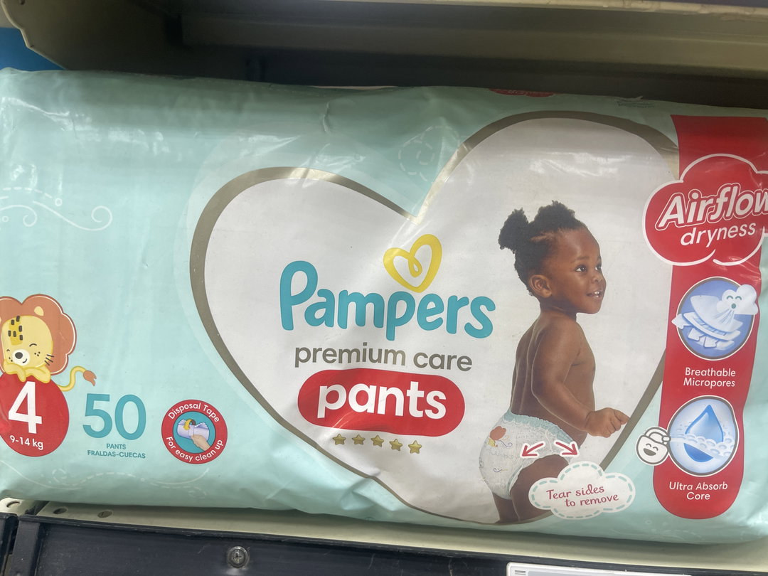 Pampers Prem. Pants N4 9-14kg 50'S