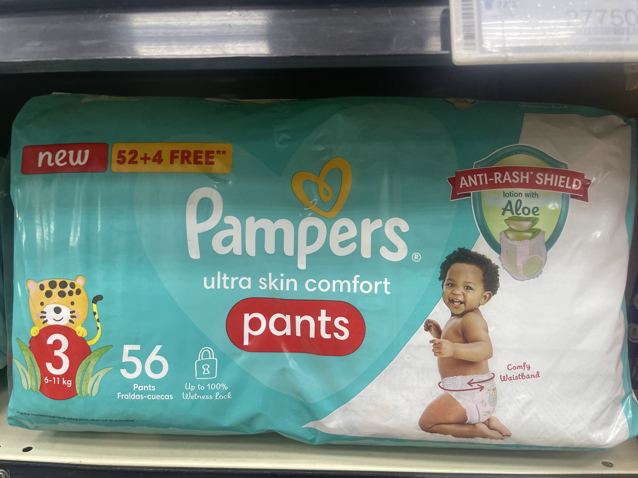 Pampers Pants N3 6-11kg 56'S_0