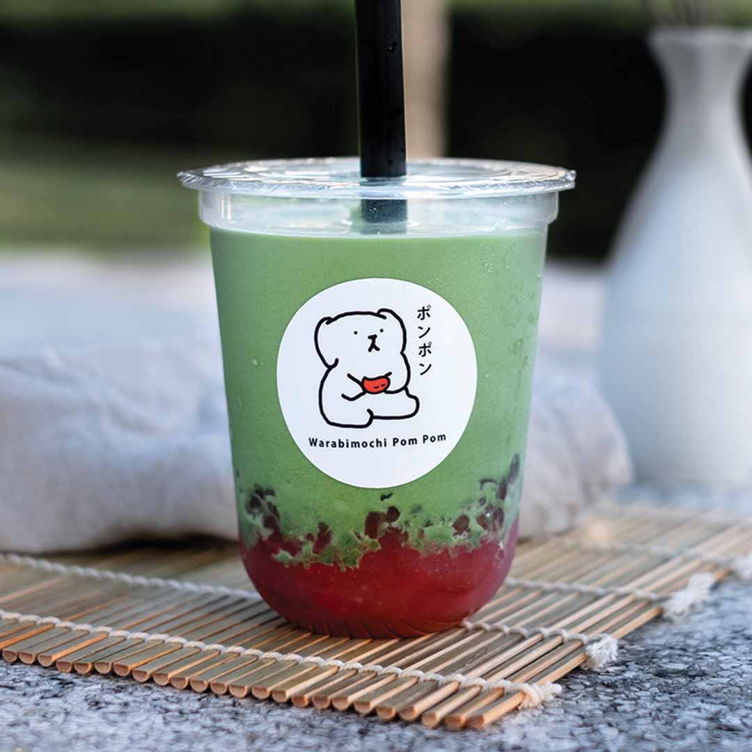 Matcha Latte Strawberry Warabimochi_0