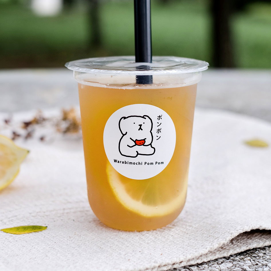 Honey Lemon Green Tea Warabimochi