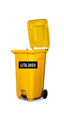 Dustbin 240 Litres with wheels & Pedal - 240U