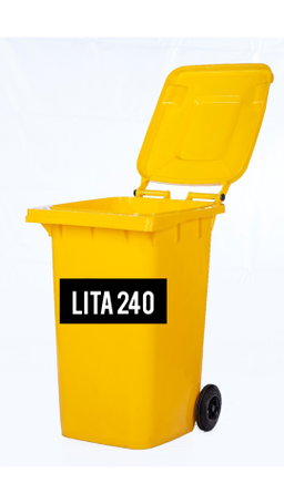 Plastic Dustbin 240L Without Pedal 