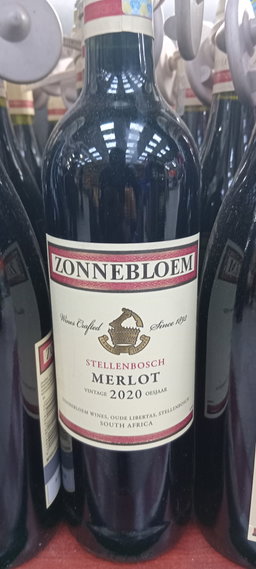 Zonnebl. Merlot Rouge 750ml