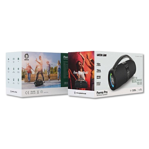Green Lion Parma Pro Wireless Speaker - Gray_0