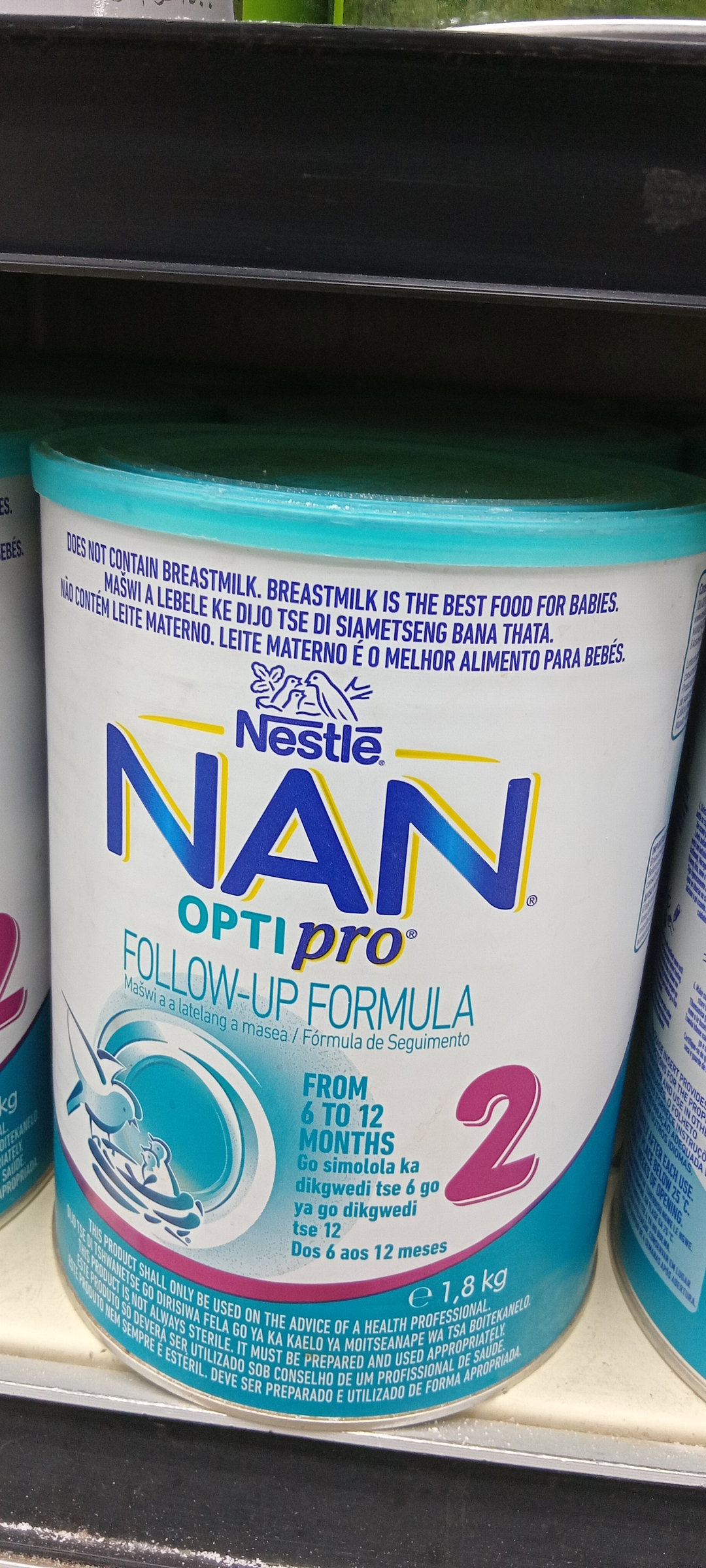 Nestle Nan 2 1.8kg
