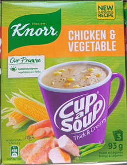 Knorr Cup A Soup Chicken/Vegetable 31gr