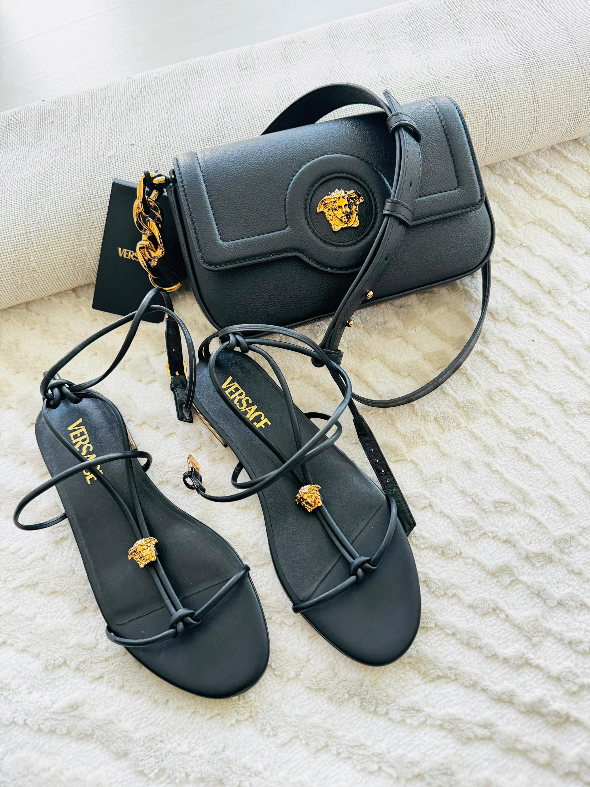 Sandálias versace Medusa _0