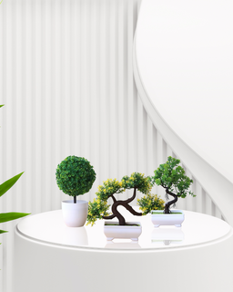 Artificial bonsai tree plant 