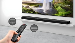 SP9A, 520 W, 5.1.2 canaux avec barre de son Meridian et Dolby Atmos