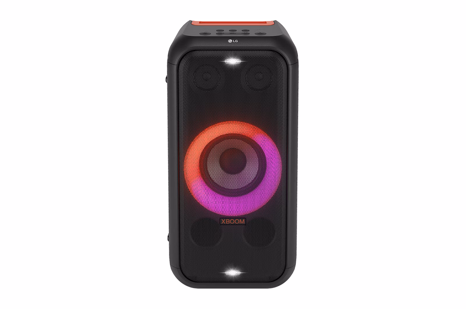 LG XBOOM XL5S | Enceinte Bluetooth Puissante | 200W | Jusqu'à 12h d'autonomie | IPX4 | Eclairage multicolore