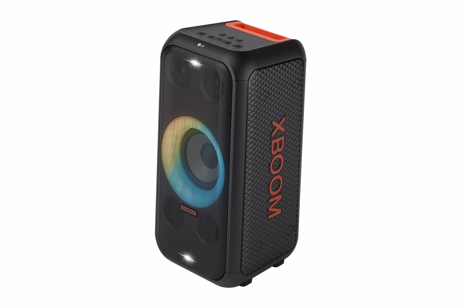 LG XBOOM XL5S | Enceinte Bluetooth Puissante | 200W | Jusqu'à 12h d'autonomie | IPX4 | Eclairage multicolore_2