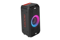 LG XBOOM XL5S | Enceinte Bluetooth Puissante | 200W | Jusqu'à 12h d'autonomie | IPX4 | Eclairage multicolore