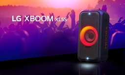 LG XBOOM XL5S | Enceinte Bluetooth Puissante | 200W | Jusqu'à 12h d'autonomie | IPX4 | Eclairage multicolore
