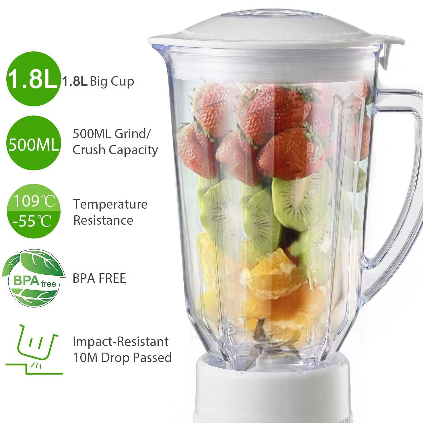 Factory Direct Baby Food Processor Juice Blender Smoothie Mixier Multifunction 4 in 1 Food Processor With Electric Grinder_2