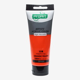ProArt Artists' Acrylic Color Paint, 100ML Tube | Heavy Body Multi Media Acrylic Paint Tube - 100ml | High Consistent Acrylic Paint Tube