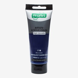 ProArt Artists' Acrylic Color Paint, 100ML Tube | Heavy Body Multi Media Acrylic Paint Tube - 100ml | High Consistent Acrylic Paint Tube