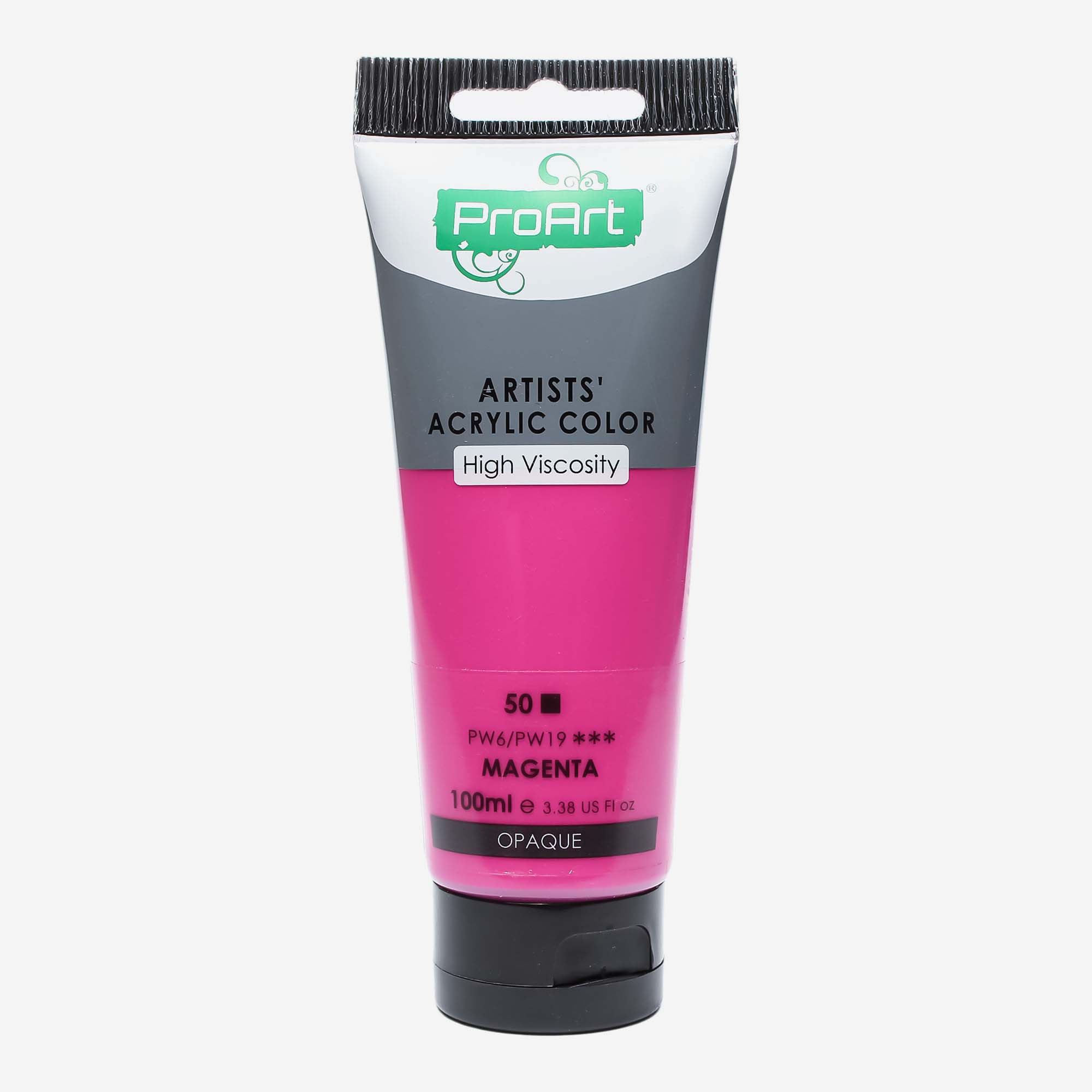 ProArt Artists' Acrylic Color Paint, 100ML Tube | Heavy Body Multi Media Acrylic Paint Tube - 100ml | High Consistent Acrylic Paint Tube_4