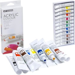 Art Ranger Artist Acrylic Color Set 12 Tubes Set Each 12ML