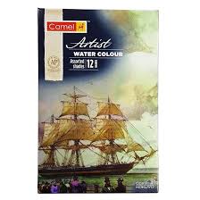 Camel Artist Watercolor Set-12 Shades, 5ml Each
