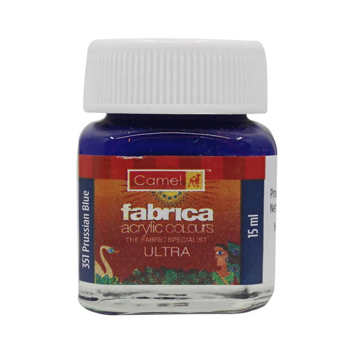 Camel Acrylic Color - 15ml, Fabric Color Paint_2