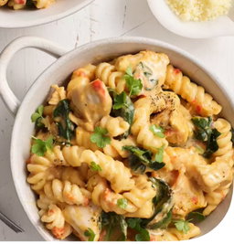 Marry Me Chicken with Spiral Pasta