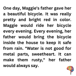 E1 - Maggie's Bicycle