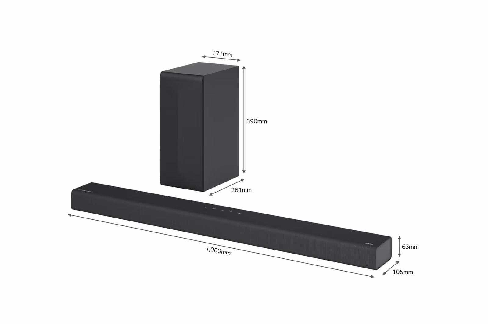 LG S65Q | Barre de son 3.1 ch | 420W | DTS Virtual:X | Dolby Digital | Bluetooth | ARC | Hi-Res_4