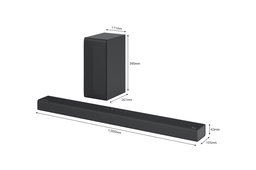 LG S65Q | Barre de son 3.1 ch | 420W | DTS Virtual:X | Dolby Digital | Bluetooth | ARC | Hi-Res