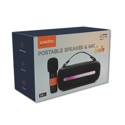Porodo Soundtec 24W Speaker with Dual Wireless Microphone
