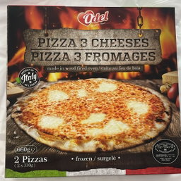 Pizza 3 fromages - Pizza 3 Cheeses 