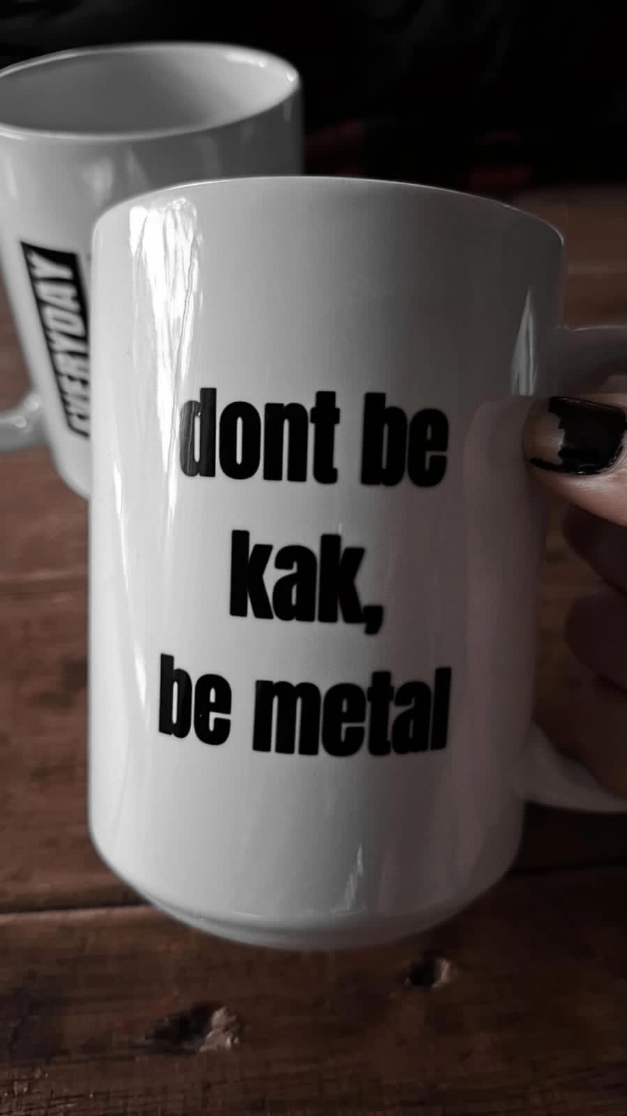 Large mug - Don't be kak_0