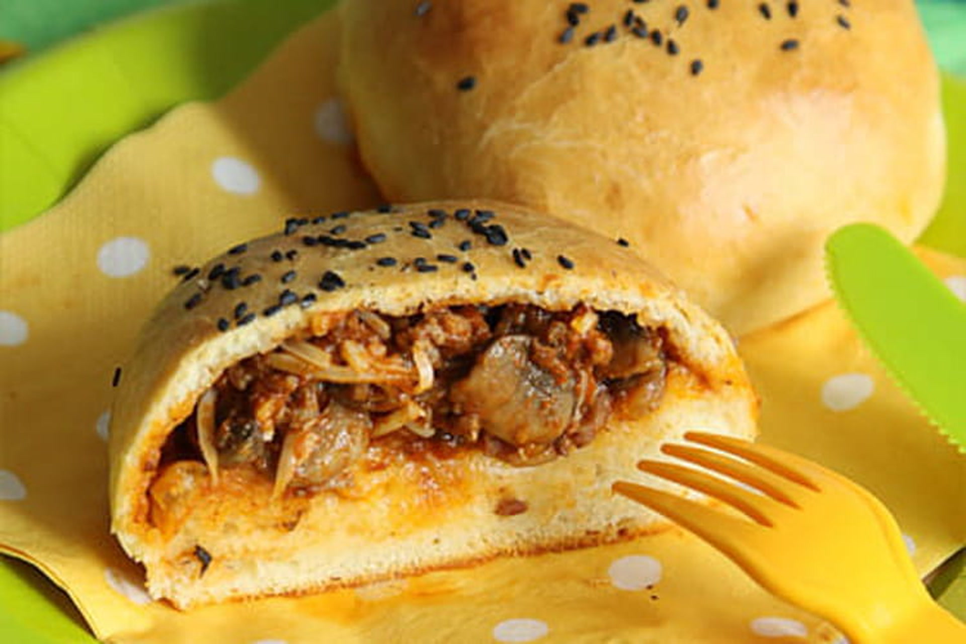 Mini bun's viande hachée (x15)_0