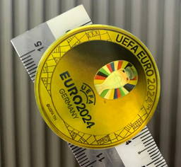 A3+ Gold / Silver Sticker