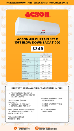 Acson Air Curtain
