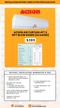 Acson Air Curtain