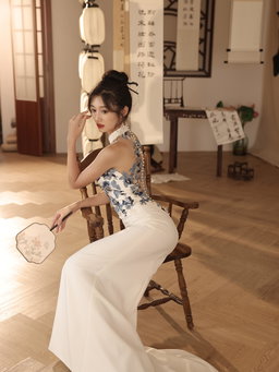 The Porcelaine in Satin #1