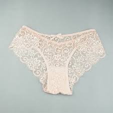 Culotte Creuse en dentelle transparente 