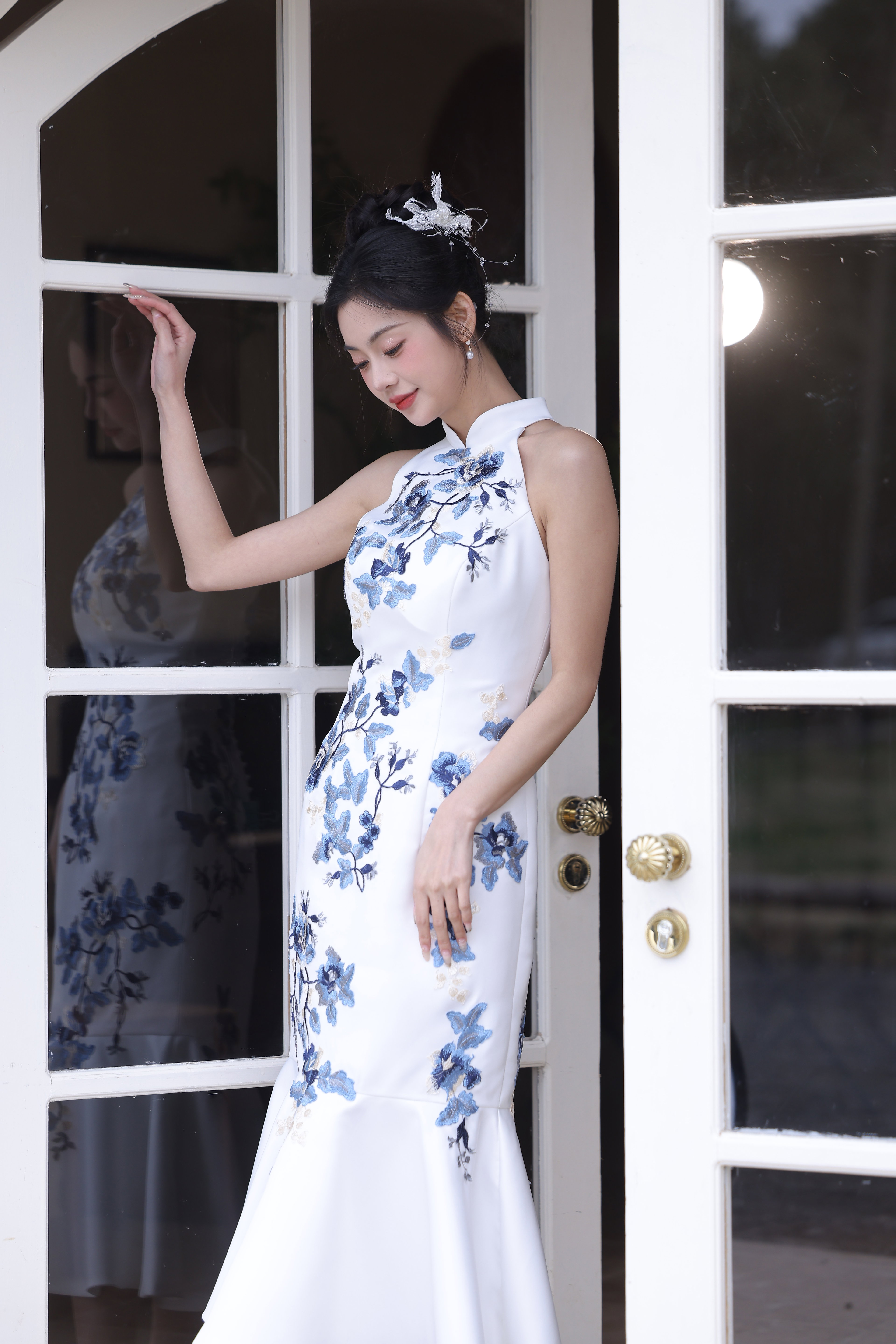 The Halter Porcelain in Midi  #7 _7