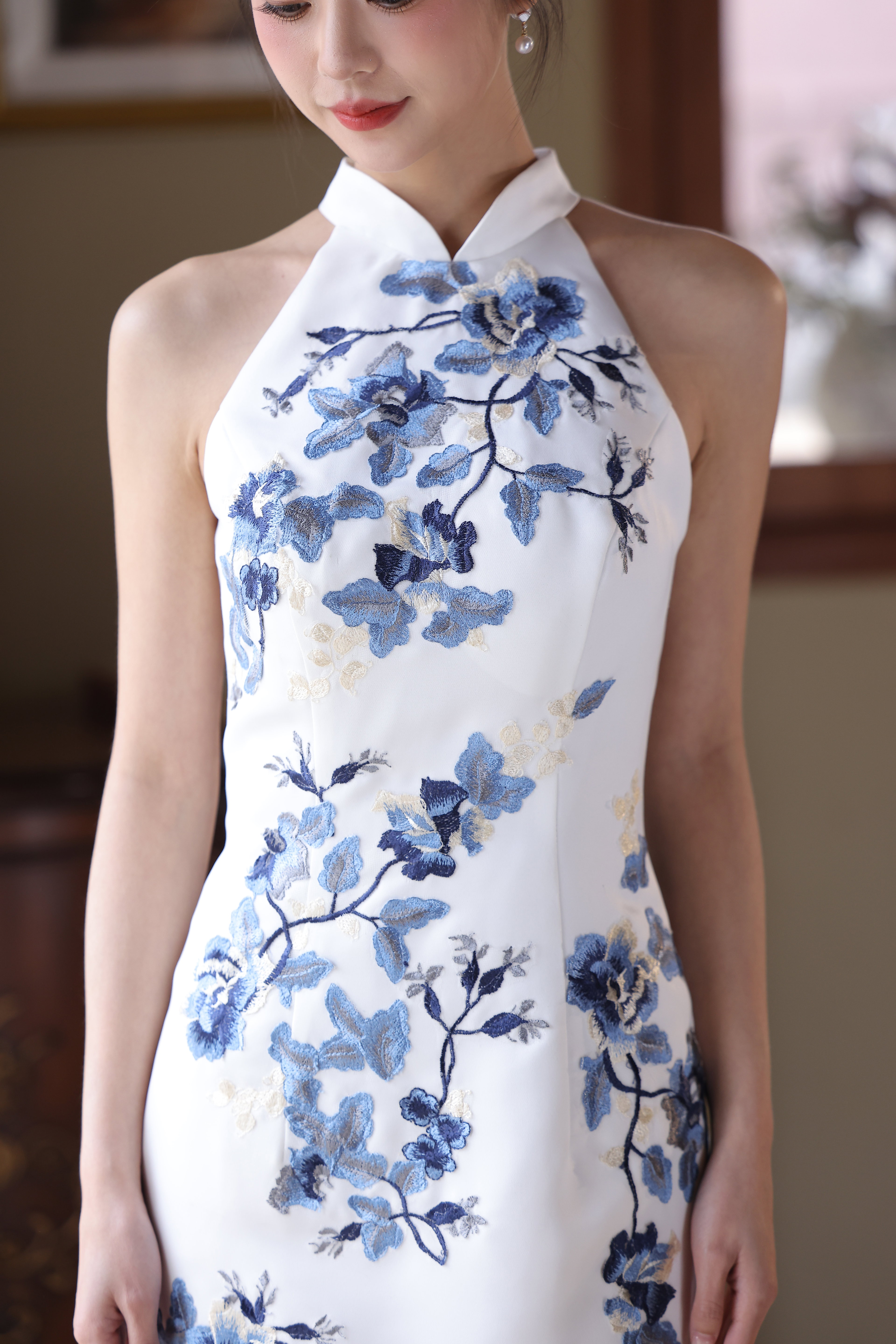 The Halter Porcelain in Midi  #7 _1