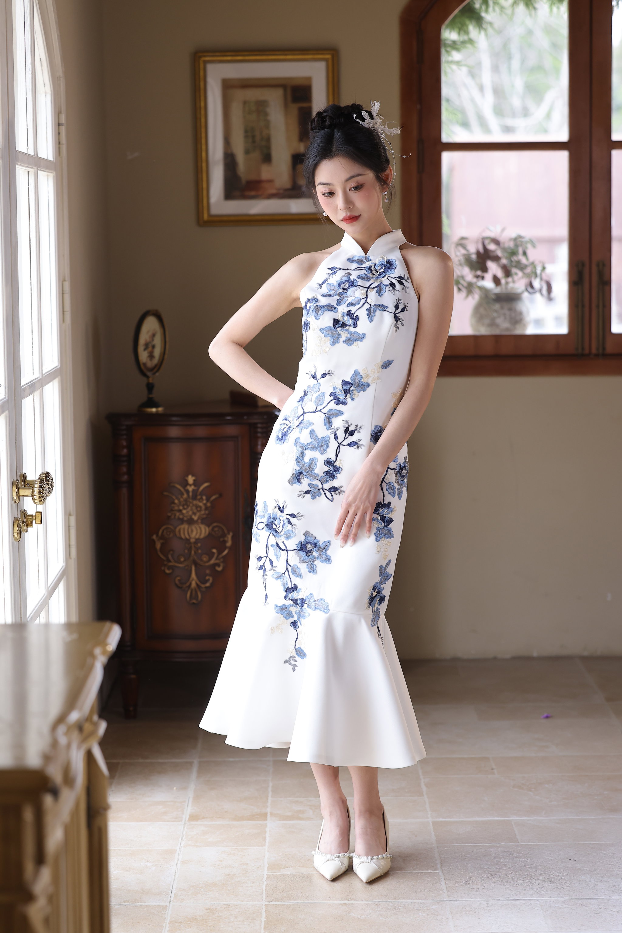 The Halter Porcelain in Midi  #7 _2