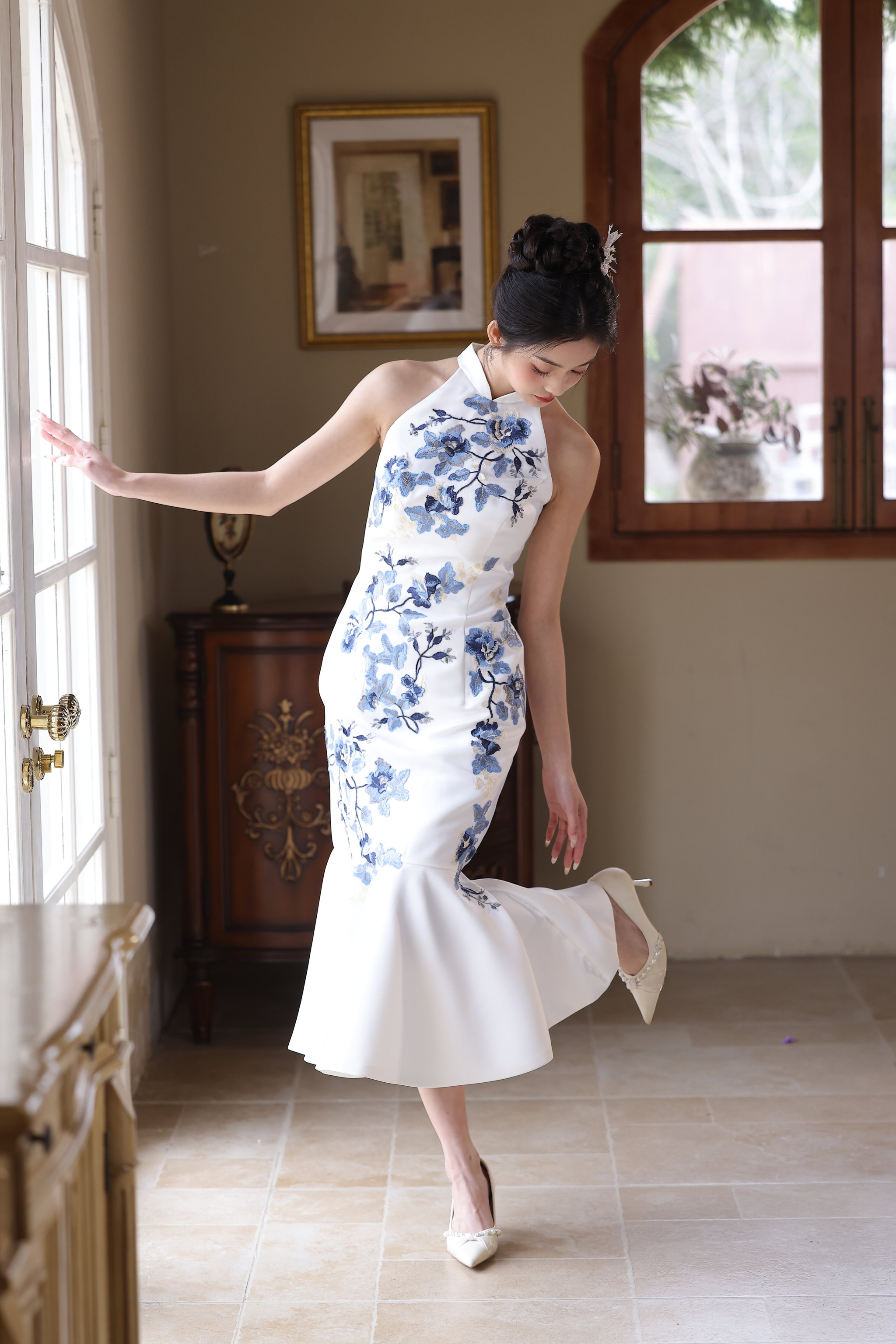 The Halter Porcelain in Midi  #7 _4