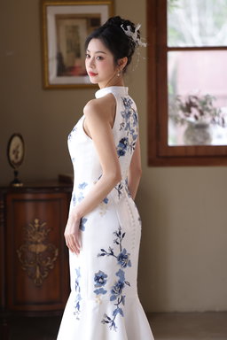 The Halter Porcelain in Midi  #7 