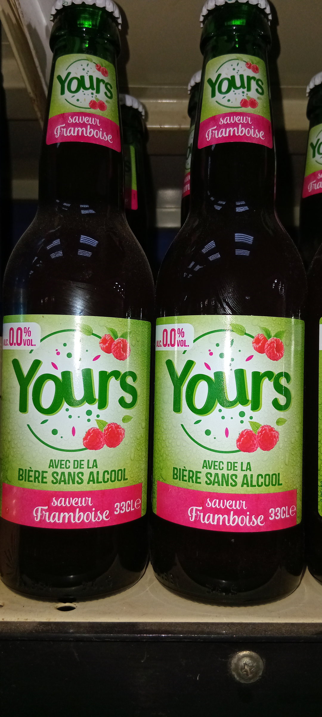 Yours Biere Ver. Framb. 0% 330ml