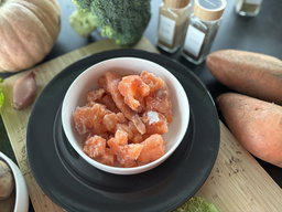 Zalmblokjes ≈200GR