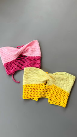 Laura Bandeau Crochet Top