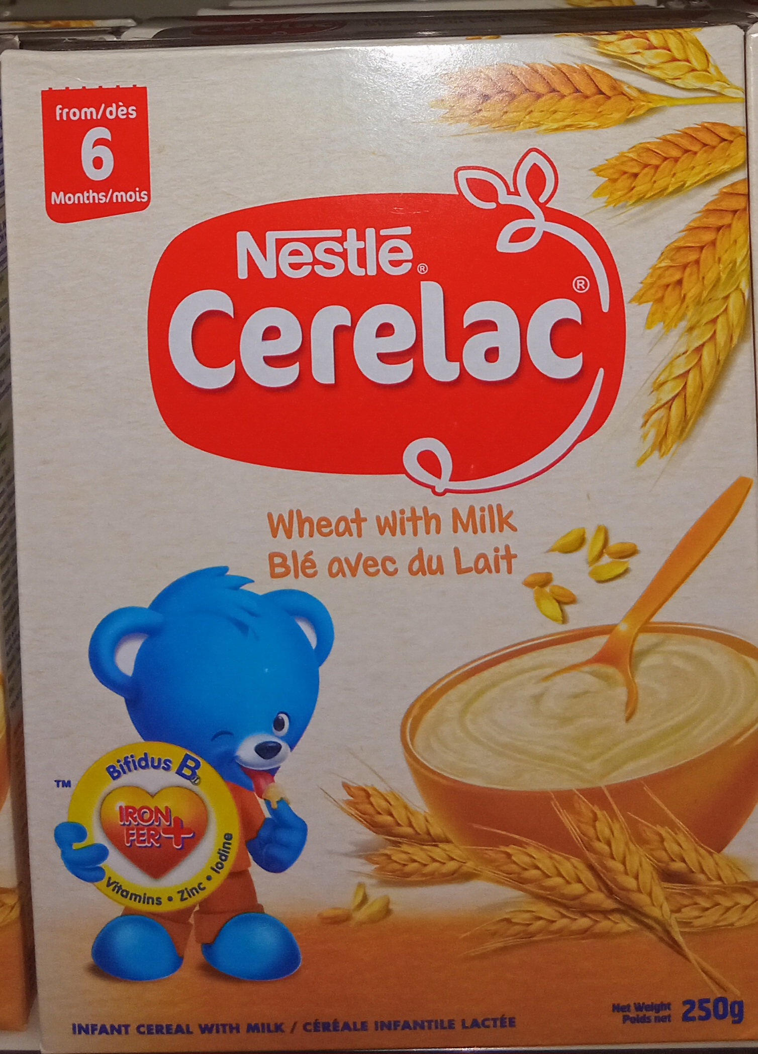Cerelac Stage 3 Wheat Milk 250gr_0
