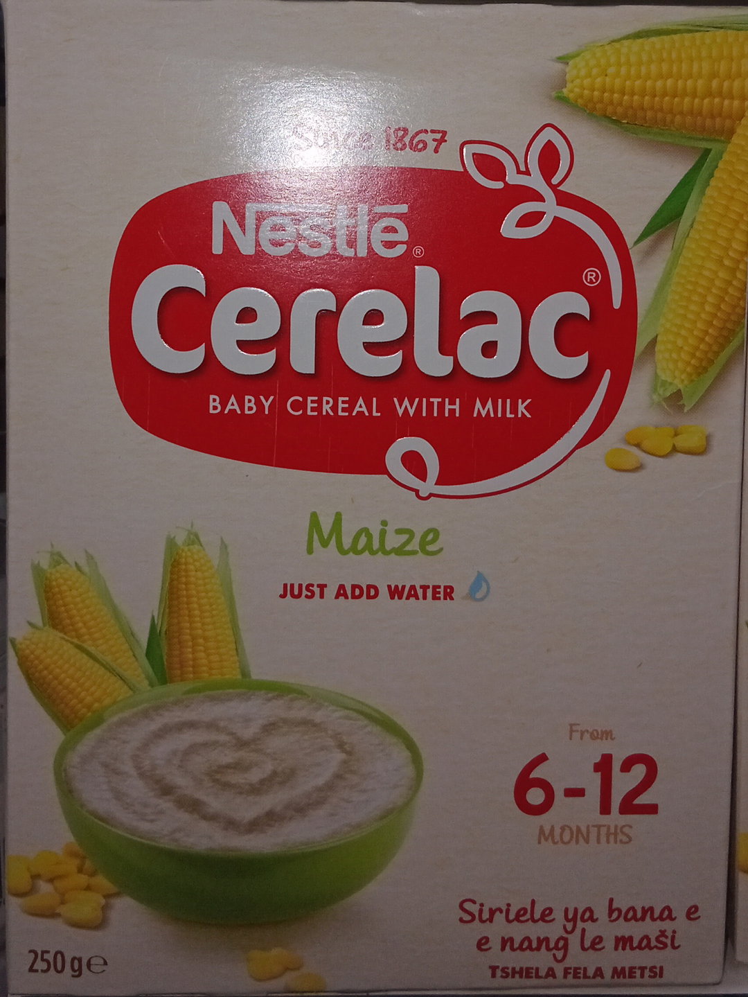 Cerelac Stage 1 Maize 250g