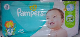 Pampers Nappies N4+ 10-15kg 45'S