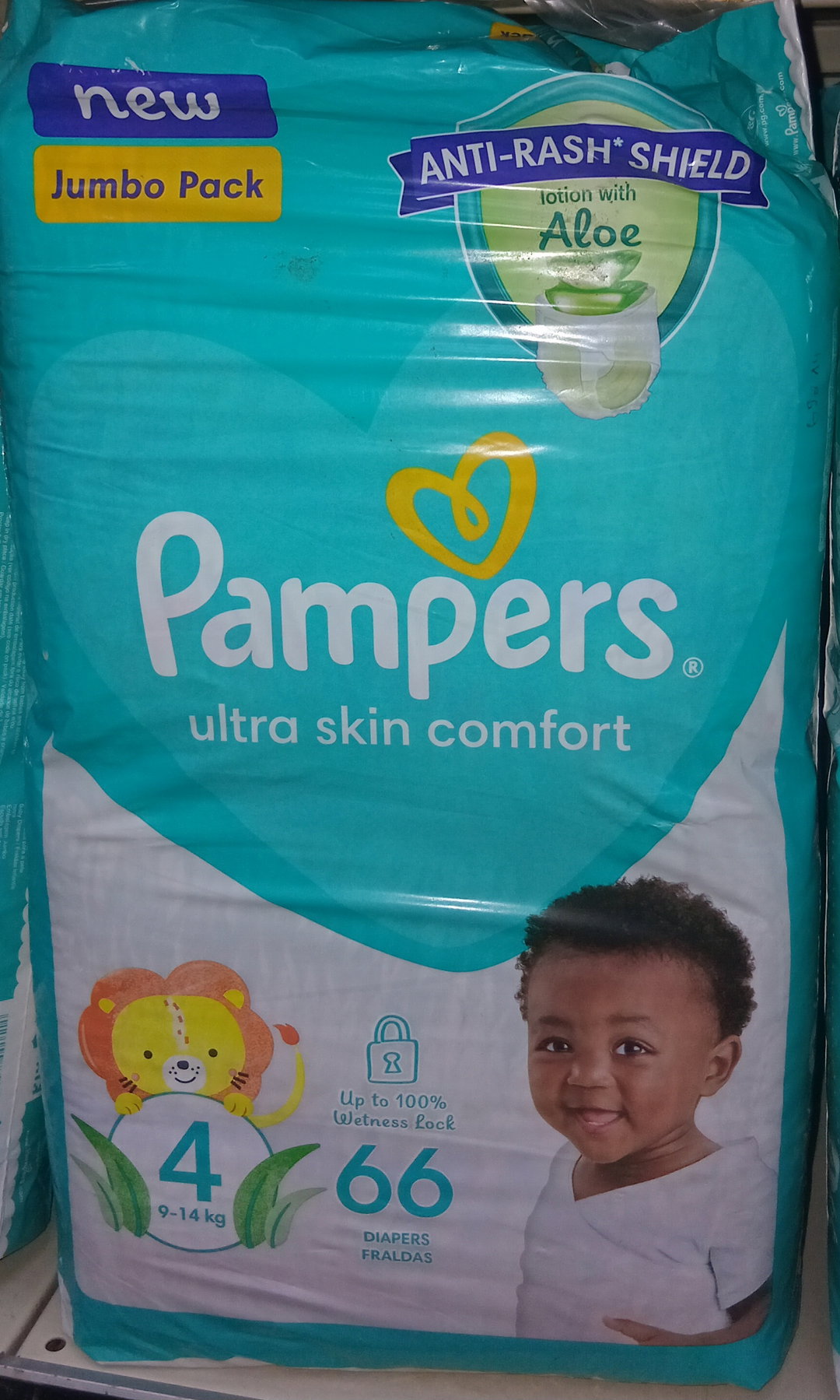 Pampers Nappies N4 7-14kg 66'S